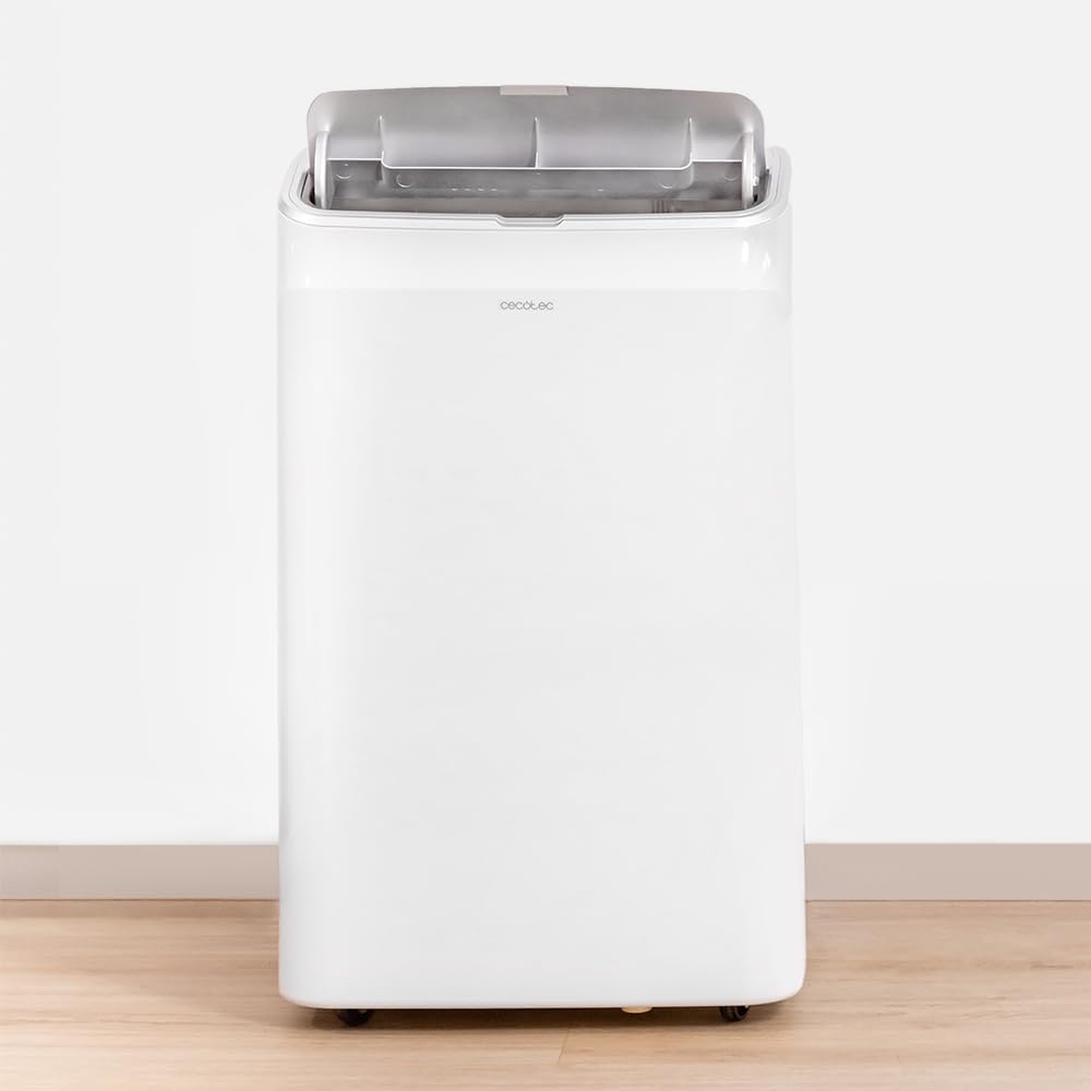 Cecotec Portable Air Conditioner with Remote and Heat Pump ForceClima 12600 Heating – 12,000 BTU, LED Display, 5 Modes, Dehumidifier, Coverage 26-28m²