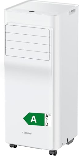 COMFEE Pingüino Aire Acondicionado Portátil 7000 BTU – Refrigera, Ventila y Deshumidifica, Sin Unidad Exterior, Bajo Consumo Energético, Control por App, Kit de Ventana Incluido