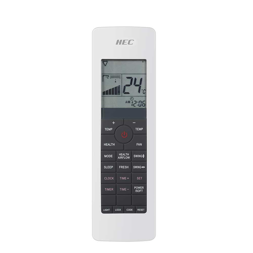 HEC - Aire Acondicionado Split Mural A++/A+ - Wifi - Aire Inteligente - Ventilador 5 Velocidades - Sistema Dry - Bomba de Calor -R32 - By HAIER (3.5KW - 3010 Fg)