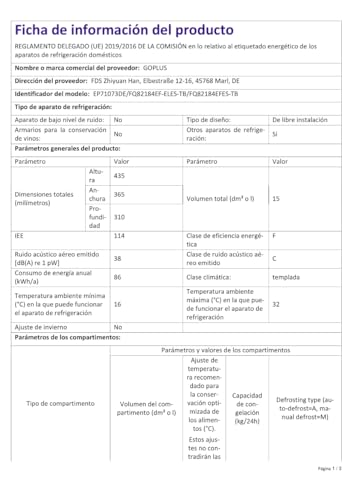Mini Nevera Portátil GOPLUS 15L con Función Calor/Frío, Regulación Automática de Temperatura de -3 a 50 °C – Compacta y Silenciosa, Ideal para Oficina, Coche y Cosméticos – Color Negro