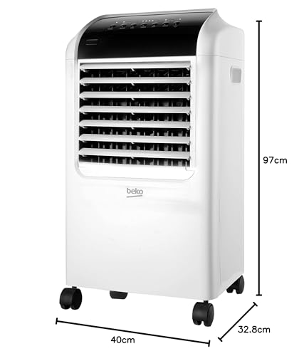 Beko efe6030w Air Cooler, Plástico, 3 Velocidades, Color Blanco