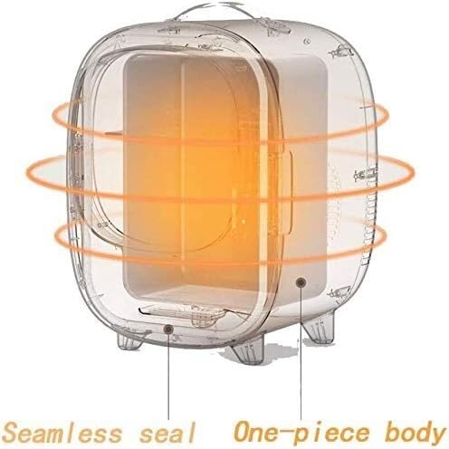 Mini Refrigerador Eléctrico Portátil JvFbjLF 8L – Enfría y Calienta – Ideal para Cosméticos, Bebidas, Cuidado Facial y Uso en el Coche o en Casa