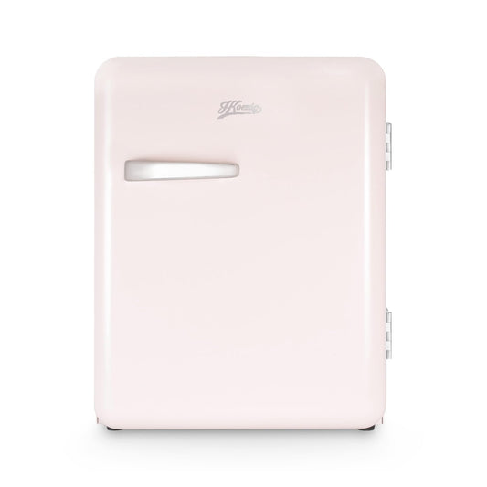 Mini Bar Vintage H.Koenig TOAD6 31L – Diseño Retro Rosa, Ultra Silencioso 24 dB, Temperatura Regulable