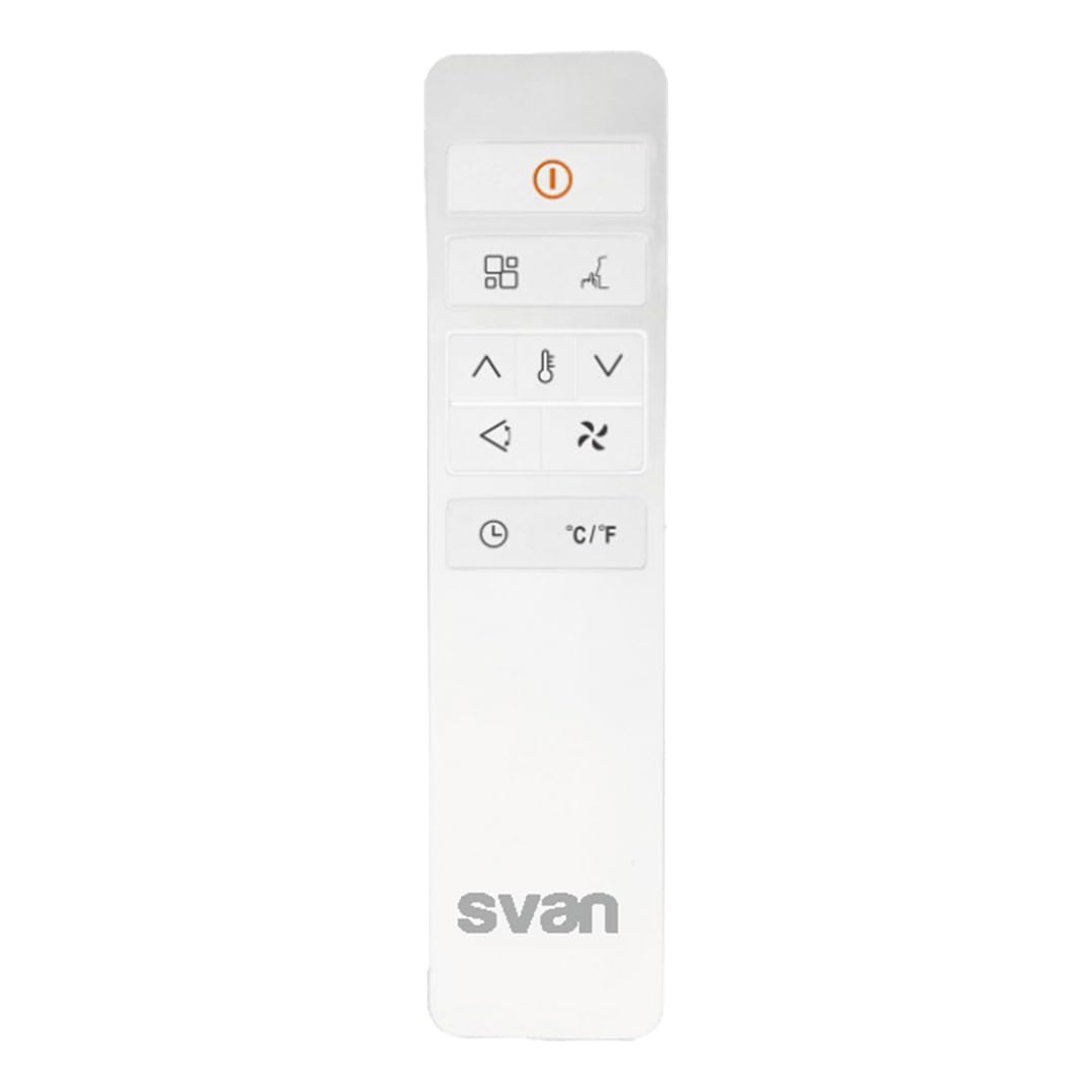 Svan Portable Air Conditioner 9000 BTU – Cooling Only, Touch LED Display, Timer, Remote Control, Window Installation Kit Included, Energy Class A
