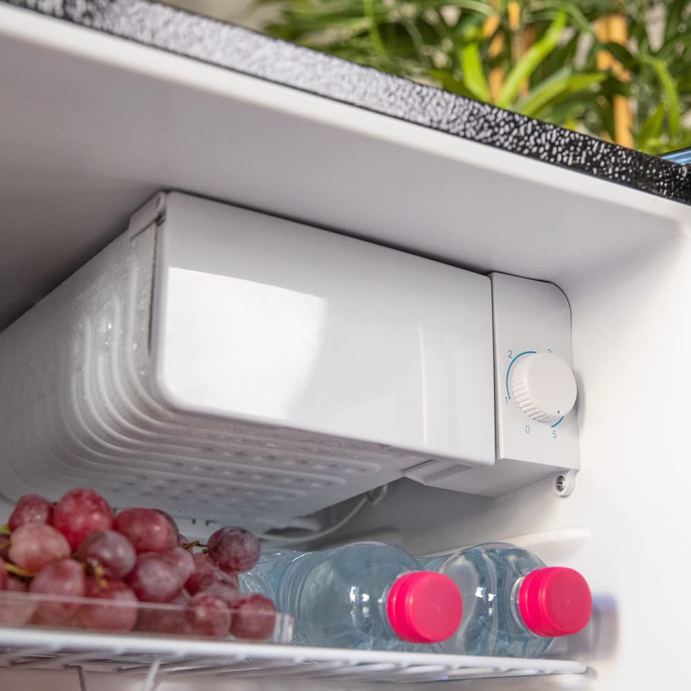 Minibar Cecotec GrandCooler 20000 Black 46L – Compresor Silencioso, Control Temperatura Regulable, Congelador, Puerta Reversible