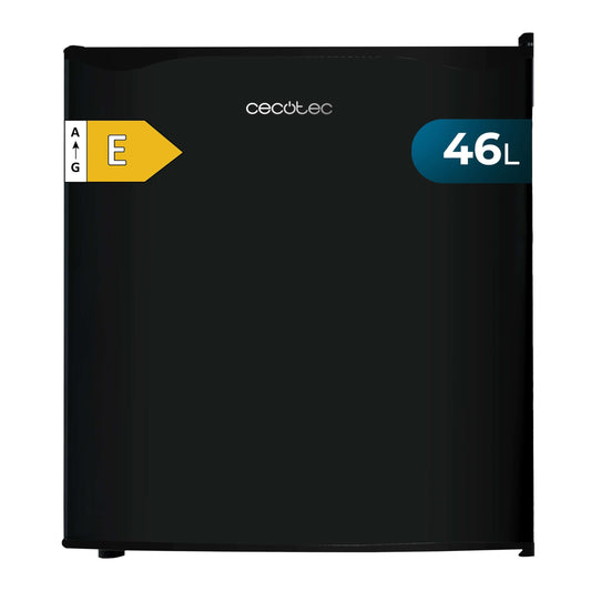 Mini Frigorífico Cecotec 46L GrandCooler 20000 – Bajo Consumo, Puerta Reversible, Compartimento Congelador, Funcionamiento Silencioso – Negro