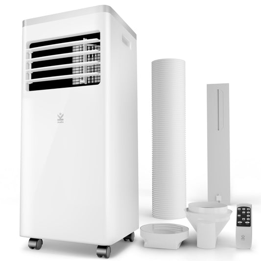 Avalla S-150 Aire Acondicionado Portátil 4 en 1 - 8,000 BTU con Deshumidificador, Ventilador y Modo Sueño para Espacios de Hasta 80 m³