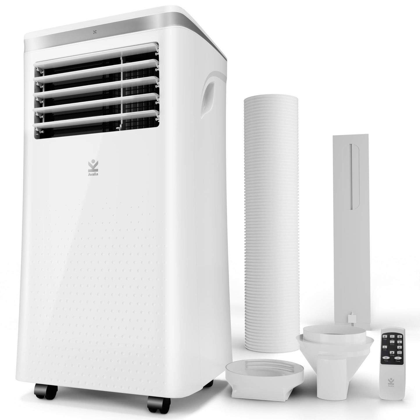 Avalla S-290 Aire Acondicionado Portátil 3 en 1 - 10,000 BTU con Deshumidificador y Ventilador Integrado